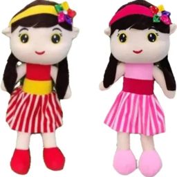 Big Size Super Soft 80cm Pink & red Cute Doll - 35 mm-image-7
