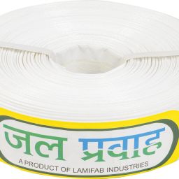 HDPE lapeta pipe 1.5 inch 60 meter 0.32 mm Thick HDPE Laminated Woven Lay Flat Tube Lapeta Hose Pipe-image-6