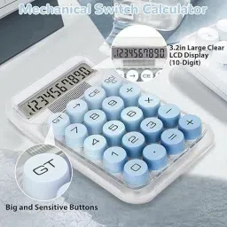 bovzox FE-964 Transparent Calculator BasicCalculator image 3