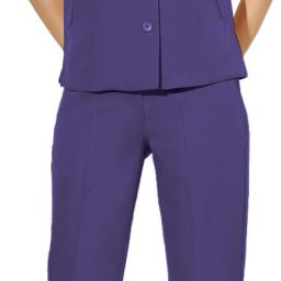 Women Formal suit Solid Suit-image-96