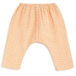 Tiber Taber Infants Checked Pure Cotton Top with Trousers image 4