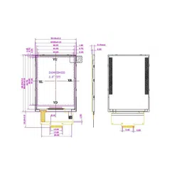 2.8 inch SPI Screen Module TFT Interface 240 x 320 without Touch image 4