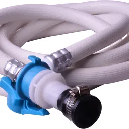 2 METER Cold & Hot Water INLET PVC PIPE WITH UNIVERSAL ADAPTOR For Fully Automatic Top / Front Load / Loading Washing Machine Compatible With All Brands Washing Machine Inlet Hose-7