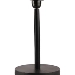 BTR CRAFTS Red & Black Cylindrical Shape Metal Table Lamp with Adjustable Cord image 5
