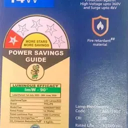 philips 14 W Multi Watt Decorative B22 LED Bulb image 2