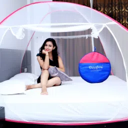 dayglow Polyester Adults Washable Mosquito Net Mosquito Net image 2