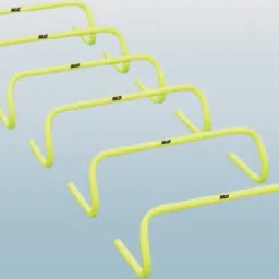 Training Hurdle 6 inch Pack of 6 Plastic Speed Hurdles-picture-34