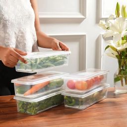 Plastic Fridge Container - 1500 ml-image-81