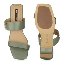 Bata DOTTIE Embellished Open Toe Block Heels image 3