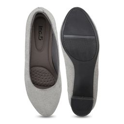 Inc 5 Shimmered Round Toe Block Heel Pumps image 4