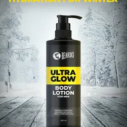 BEARDO Men Set Of 2 Ultra Glow Body Lotion For Intense Hydration - 250ml Each image 3