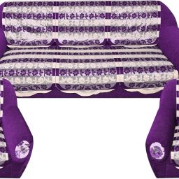 Polycotton Floral 10 Seater Sofa Cover-image-62