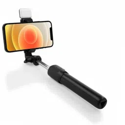 Zohlo New Wireless Bluetooth R1s Selfie Stick Foldable Mini Tripod Remote Control Tripod-picture-0