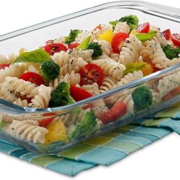 Glass Serving Bowl 1000ML Borosilicate Glass Bowl Container | Microwave Oven Safe Baking Disposable-image-18
