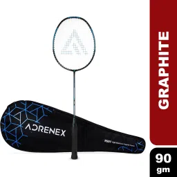R501 Black, Blue Strung Badminton Racquet-27