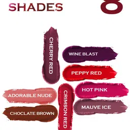 PERPAA Set of 2 Power Stay Non-Transferable Matte Liquid Lipsticks with Vit E - 5ml Each image 3
