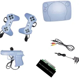 PTCMart 84 Classic TV Game Console Inbuilt Game Contra, Super Mario Bros with 1 Cassette NA GB with Contra, Super Mario Bros, F1 Race, Cricket Game-24