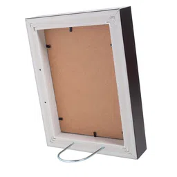 Golden Peacock Brown MDF Rectangular Table Photo Frame image 3