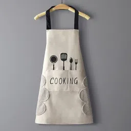 Polyester Home Use Apron - Free Size-11