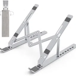 Well check laptop stand, macbook stand, portable laptop stand, gaming laptop stand Laptop Stand, Adjustable,Laptop Holder for Desk, Aluminum Laptop Stand-picture-10