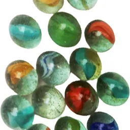 15 Pieces Multicolour Glass Kanche 20-25 mm Glass Marble Ball in Outdoor Toy-image-6