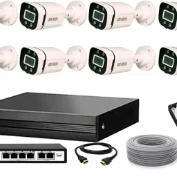ADS VISION IP 8 BULLET COLOR VIEW NIGHT VISION WITH MIC Camera Full Set With 2TB HDD Security Camera-image-7