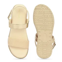 CLOG LONDON Textured Open Toe Flats image 4