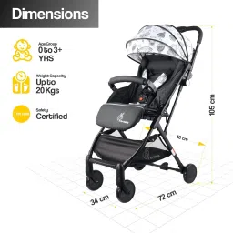 r for rabbit Pocket Baby Stroller Lite Portable Pre Installed Baby Stroller & Pram Stroller image 5