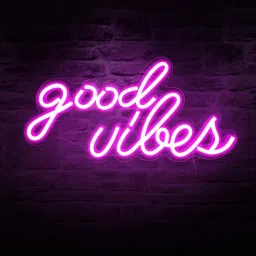 Good Vibes Led Signs - Neon Lights for Bedroom Night Lamp-11