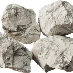 Crystal Howlite Rough Raw Stone 200Gm,White Howlite Chunk Raw Gemstone for Vastu Regular Asymmetrical Crystal Stone-image-24