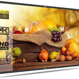 royality 92 inch 16:9 HD Projector Screen, Anti-Crease Foldable Portable, white matt Projector Screen (Width 80 cm x 45 cm Height)-16