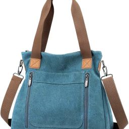 Women Blue Tote-image-3