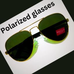UV Protection, Polarized Aviator Sunglasses (Free Size)-image-98