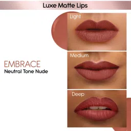 kay beauty Matte Liquid Lipstick Enriched with grape Embrace 3.5ml image 3