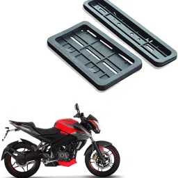 Bike Number Plate Frame (Standard Size for All Bikes) (Front & Back) -013 Bike Number Plate-image-25