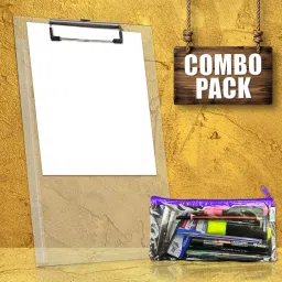 Unique Examination Combo Pack Set of 2 for kids-TP Clipboard & TP Zipper bag-22
