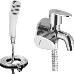 Complete Set of Premium Full Chrome Finish (ABS) FISH Hand Shower Handheld-image-13