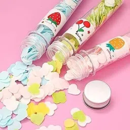 Flower Design Tube Shape Bottle Paper Soap Clean Soft Bath For Travel(Pack of 2)-picture-21