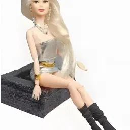 Fashionable Beautiful Elegant Doll with Movable Joints for Girls (Pack of 1)|11-image-86
