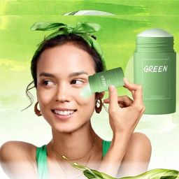 Green Purifying Clay Stick Mask Oil Control Face Shaping Mask-image-89