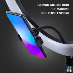 Webilla Selfie Ring Light with Tripod Stand and Phone Holder, 12 inch Dimmable LED Camera Ring Light with 3 Light Modes For YouTube | Photo-shoot | Video shoot | Live Stream | Makeup & Vlogging Ring Flash image 4