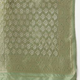 AHIKA Floral Yoke Design Kurta with Trousers & Dupatta image 4
