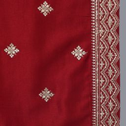 KALINI Yoke Design Regular Sequinned Kurta with Trousers & With Dupatta image 4