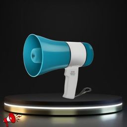 frony Handheld Megaphone with Siren, Microphone & Rechargeable for Outdoor EventsA467 Megaphone Portable Megaphone Siren Loudspeaker Function &Long Battery BackupW467 Outdoor PA System-picture-49