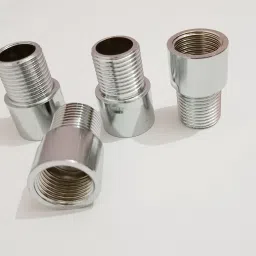 1.5-inch ss heavy extension nipple, CP extension pack of 04 pcs.... Faucet Nozzle-18