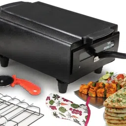Electric Tandoor 2200W | Fast-Heating Oven for Pizza, Cake, Naan, Chicken & More Pizza Maker-14