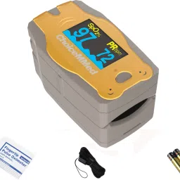 ChoiceMMed Fingertip Pulse Oximeter (MD300C52) | Pulse Rate | Oxygen Saturation - Pack of 1 Pulse Oximeter-12
