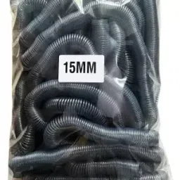 GPN PRINT 15 MM Transparent Spiral Binding Heavy Quality Plastic Spiral Ring/Coil/Loop Manual Ring Binder-15