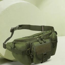 travooz Outdoor Tactical Military Pack Chest Bag Waist Bag 4 Pouch Zipper with Belt-image-73