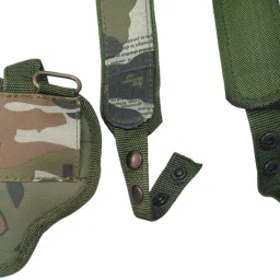 sandhugunhouse Cover For 32 Bore Revolver ( IOF,Webley,S&W,Taurus,Stallion etc. Compact Size Racquet Carry Case/Cover Free Size image 2